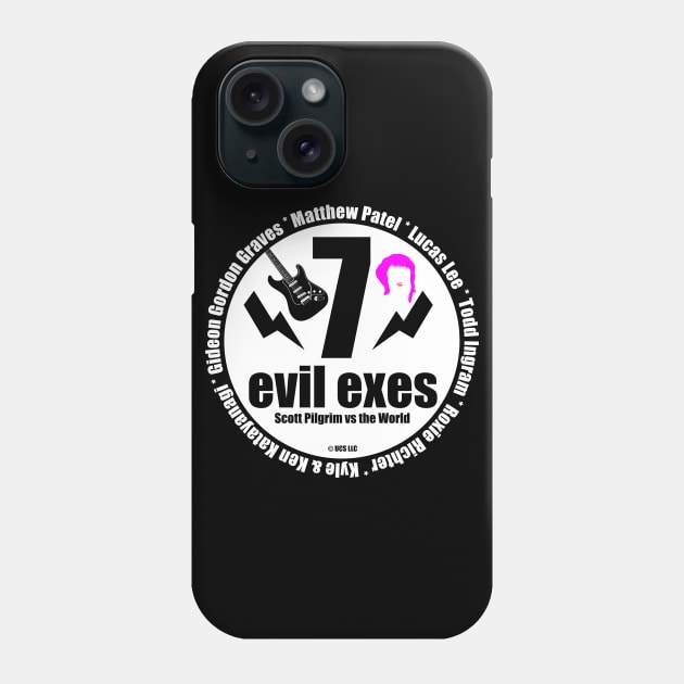 Scott Pilgrim 7 evil exes Phone Case by LICENSEDLEGIT