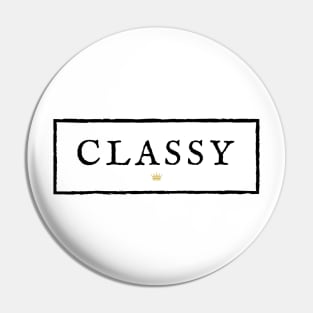 CLASSY. Pin