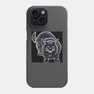 Black Cat Phone Case