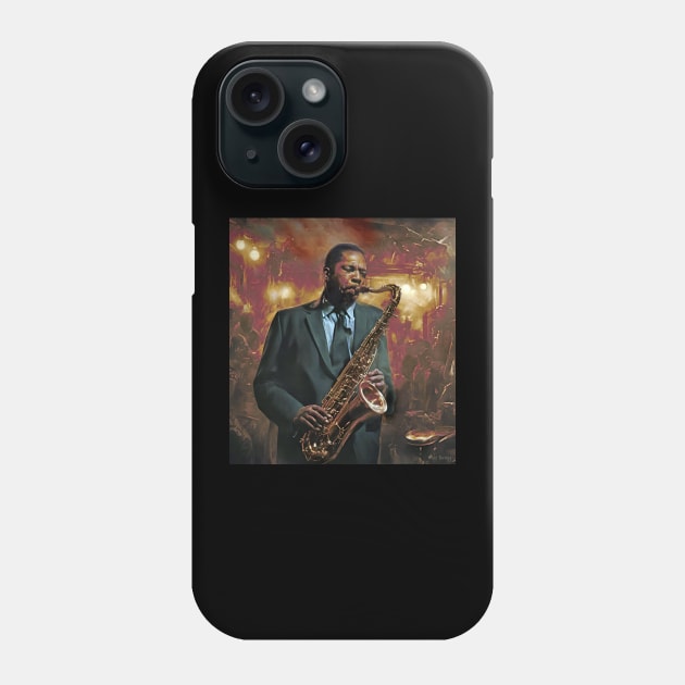 John Coltrane Live Phone Case by IconsPopArt