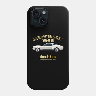 Shelby GT 350 Muscle Cars 1966 Phone Case