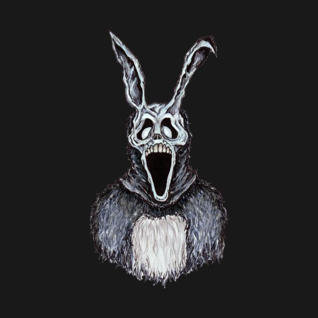 Frank the SCREAMing Bunny by LeeHowardArtist