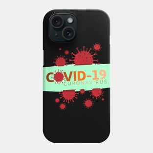 Coronavirus, pandemic, covid 19, covid19, social distancing,  stay home, covid, social distance Phone Case