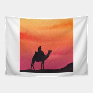 Sunset desert Tapestry