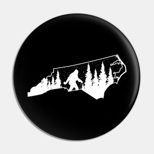 North Carolin Bigfoot Pin