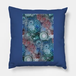 Blue Bubbles Regenerate Pillow