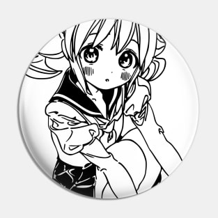 Cute Anime Girl Pin