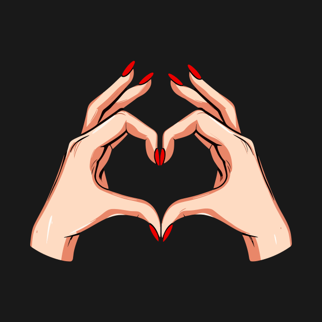 Heart Hands by CeeGunn