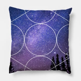 Galaxy Nature Mask Pillow