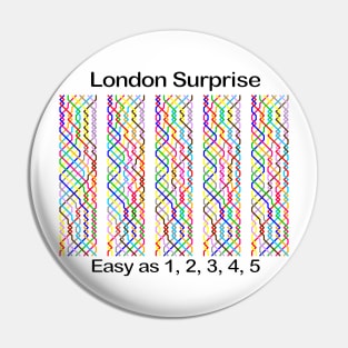 London Surprise Royal Bell Ringing Method Pin