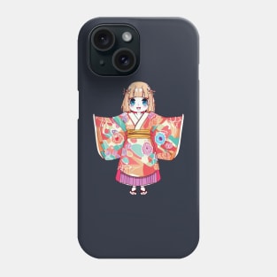 kimono kawaii Phone Case