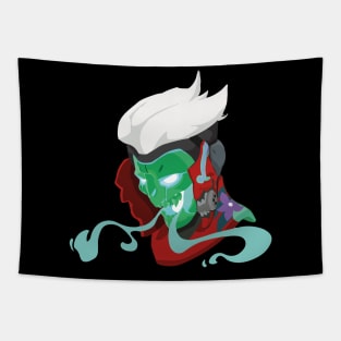 Genji mask Tapestry