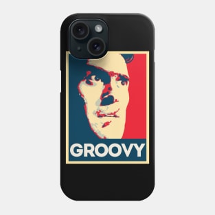 Evil Dead Ash Williams Groovy Phone Case