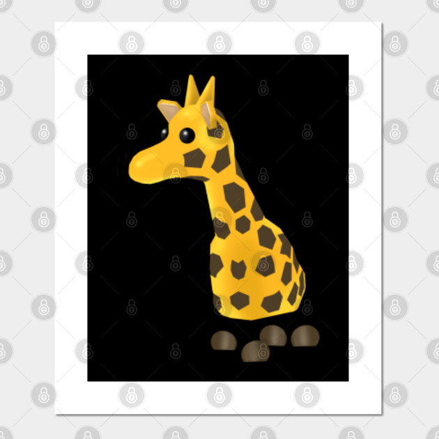 Adopt Me Roblox Giraffe Adopt Me Roblox Posters And Art Prints Teepublic - roblox close up