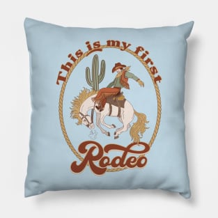 First Rodeo Pillow