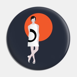 Modernist Retro Pin