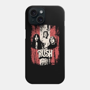 Vintage Distressed Rush Phone Case