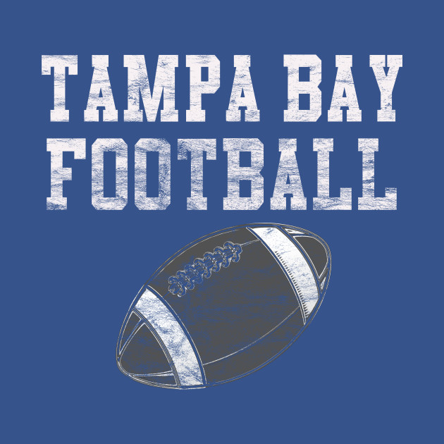 Discover Vintage Tampa Bay Football - Tampa Bay Football - T-Shirt