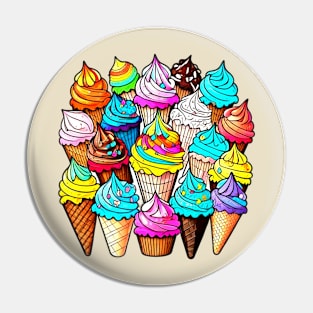 Ice Cream Collecrion Pin