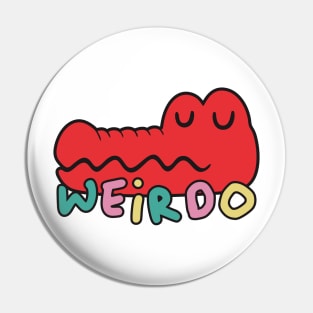 crocodile weirdo Pin