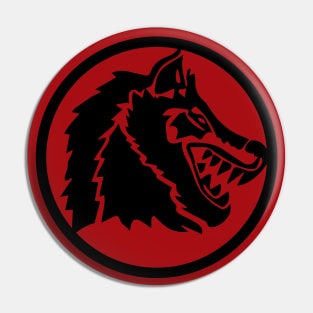 Wolf Blood Logo Pin