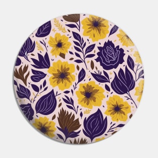 Flower pattern Pin