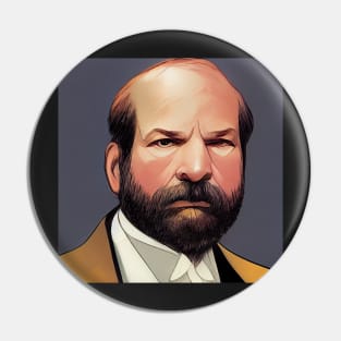 James A. Garfield | Comics style Pin