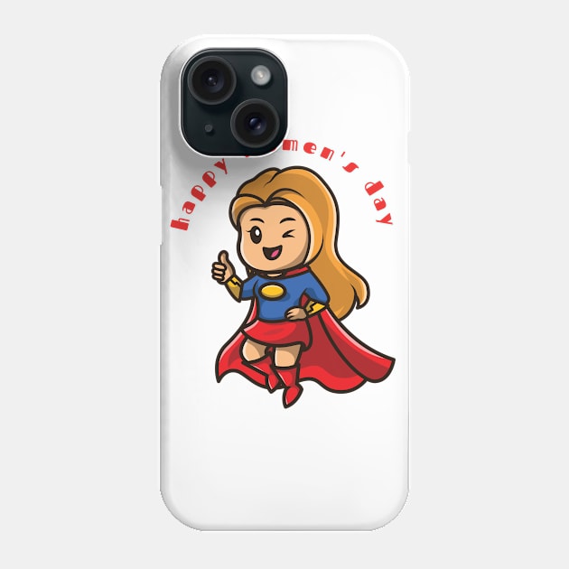 Happy womens day! Phone Case by Custom Style