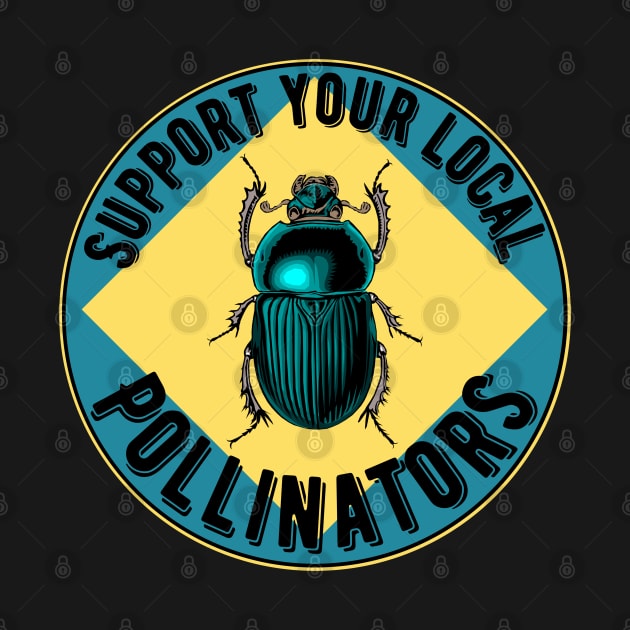 Support Beetle Pollinators by Caring is Cool