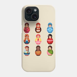 Russian Dolls Collection Phone Case