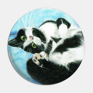 Squishy cat Pin