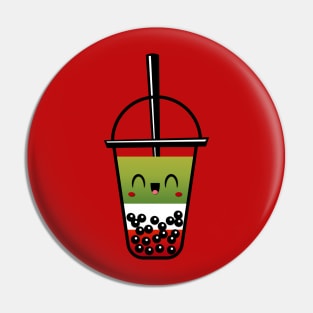 Strawberry Matcha Latte Pin