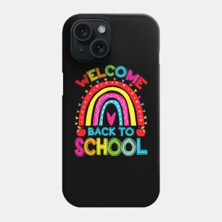 Back To School Teacher Students First Day Of School Phone Case