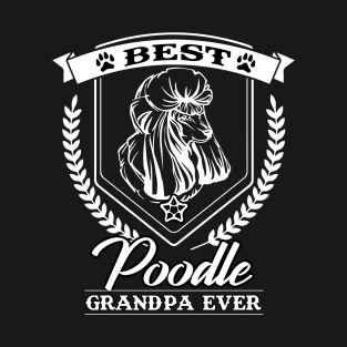 Poodle Grandpa T-Shirt