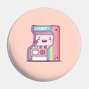 Arcade Game Kawaii Pin