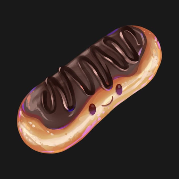 Happy Chocolate Eclair by Claire Lin