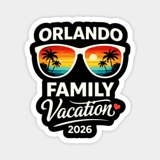 Orlando Family Vacation 2026 Magnet