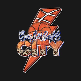 Classic Teams Name Proud City Retro Beautiful Basketball T-Shirt