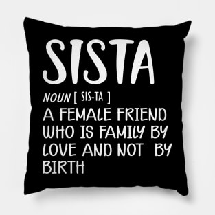 Sista Definition Pillow