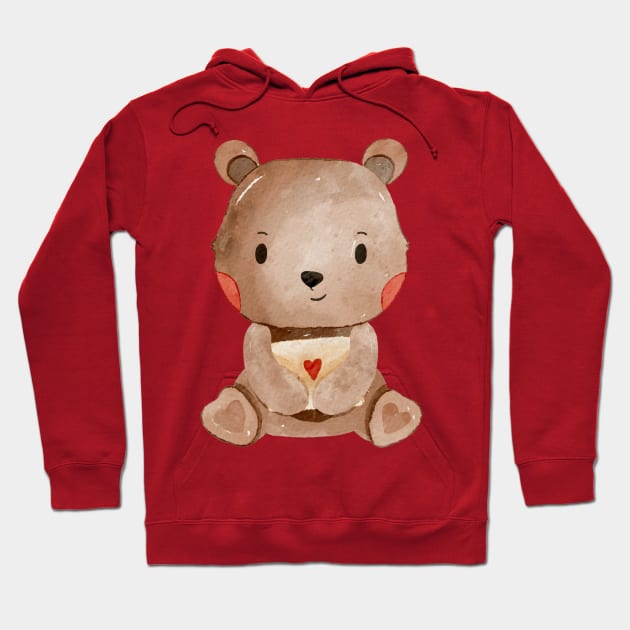 Hoodie sweatshirt Teddy Bear