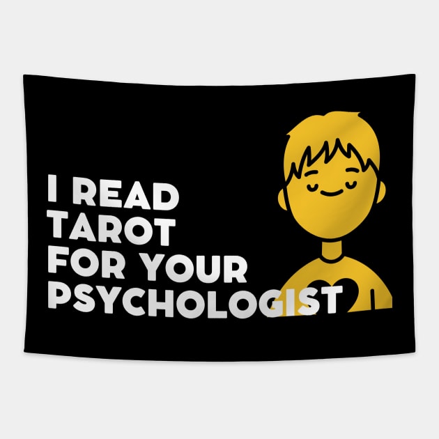 I read tarot for your psychologist Tapestry by moonlobster