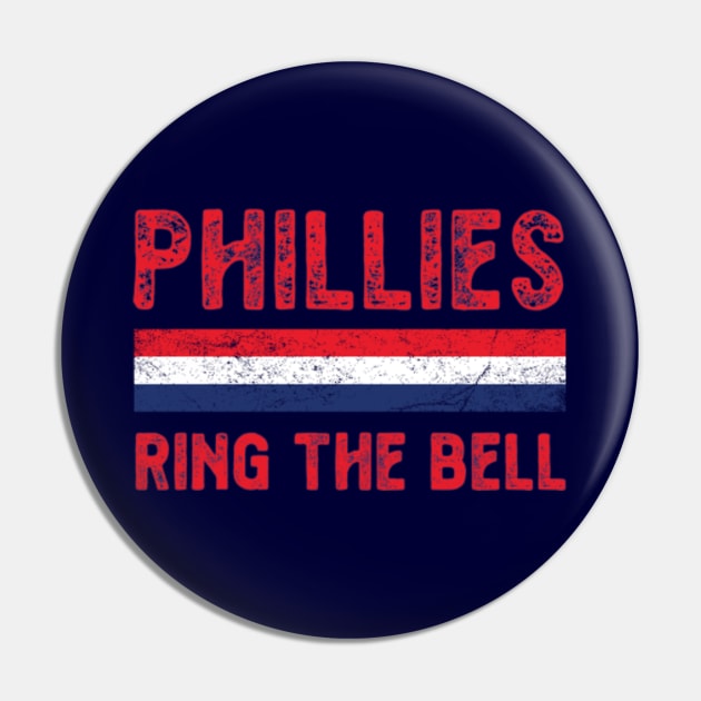 Vintage Phillies Ring The Bell Pin
