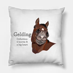 Bay Gelding Pillow