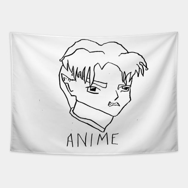 Anime Tapestry by madeline-horwath