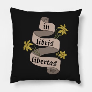 In books freedom Pillow