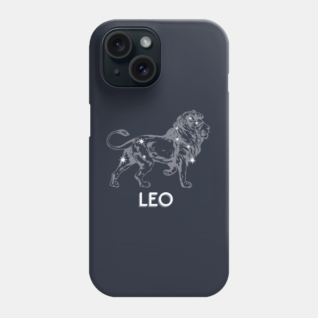 Leo Constellation Phone Case by Javisolarte