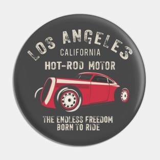 Los Angeles HOT-ROD MOTOR Pin