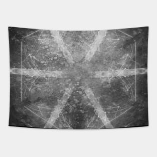 Magical black and white mandala 005 Tapestry