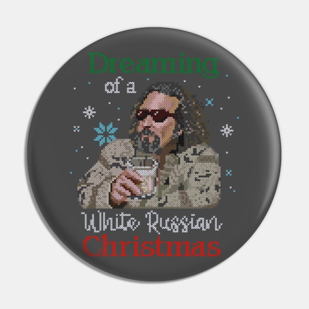 The Dude Imbibes Pin by ACraigL