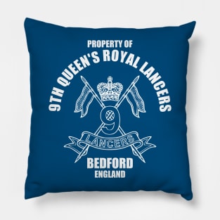 9th Queen's Royal Lancers Bedford Pillow